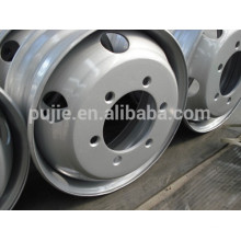 Llantas de acero plateado de 17,5 * 6,0